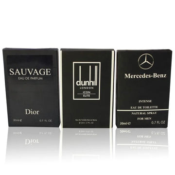 3 Testers(Dior Sauvage,Dunhill London, Mercedes-bez)