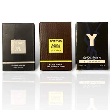 3 Testers (Tom Ford Oud Wood,Tom Ford Tuscan Leather,YSL Edp)